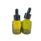 18/415 Kosmetische Fles van het de Flessen Groene 30ml Lege Parfum van het Glasdruppelbuisje